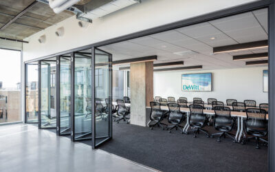 DeWitt LLP Selects Meso to Provide Interior Glass Doors & Walls for New Downtown Office