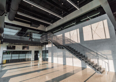 United Alloy entry and training room glass walls