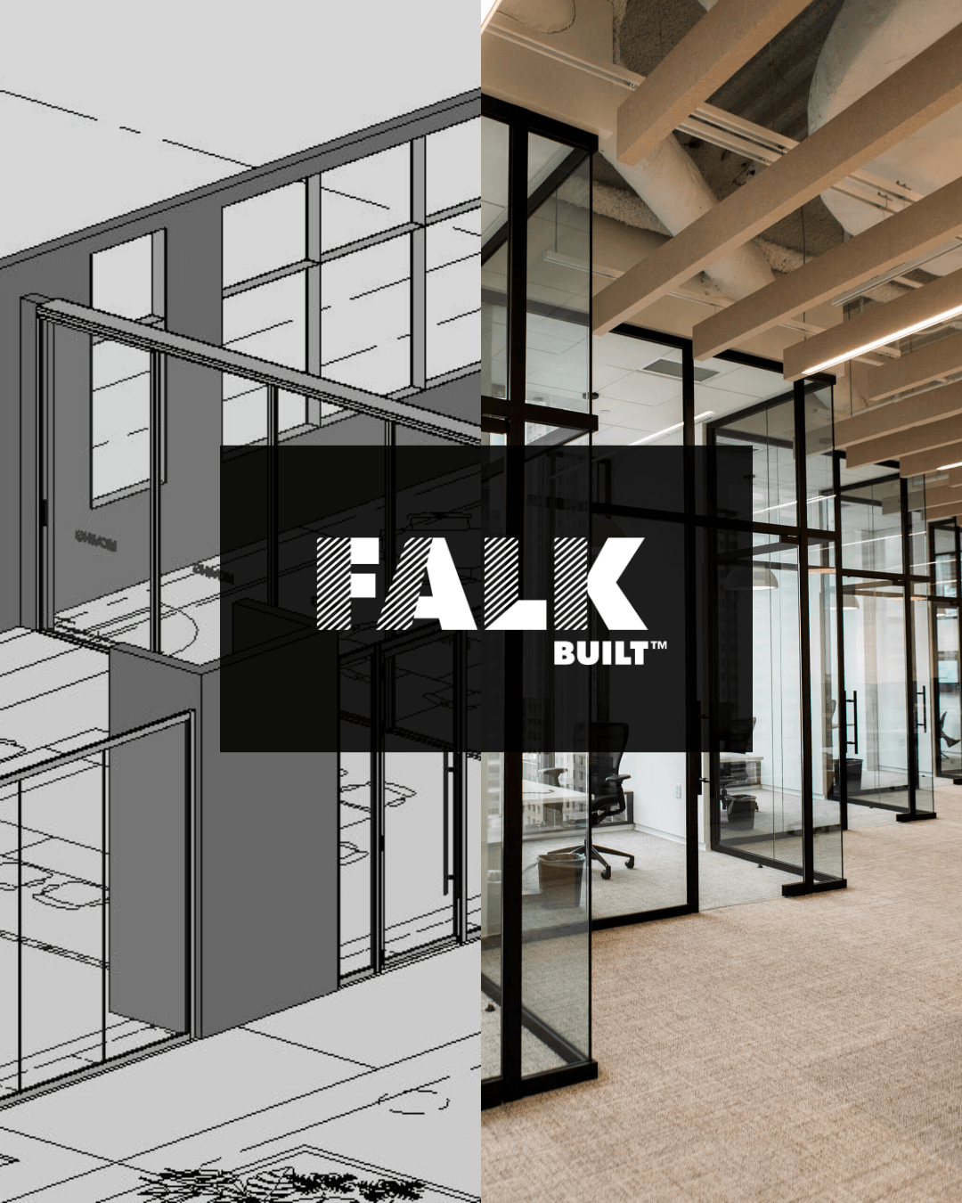 Minneapolis Meso location with glass walls and millwork